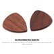 thumbnail image 5 of Ceja metálica para guitarra con 2 púas de madera de nogal negro, ideal para guitarra acústica, clásica y ukelele., 5 of 6