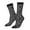2 Black-1, variant on Dog Paw Crew Socks for Men & Women, Breathable Casual Athletic Ankle Socks