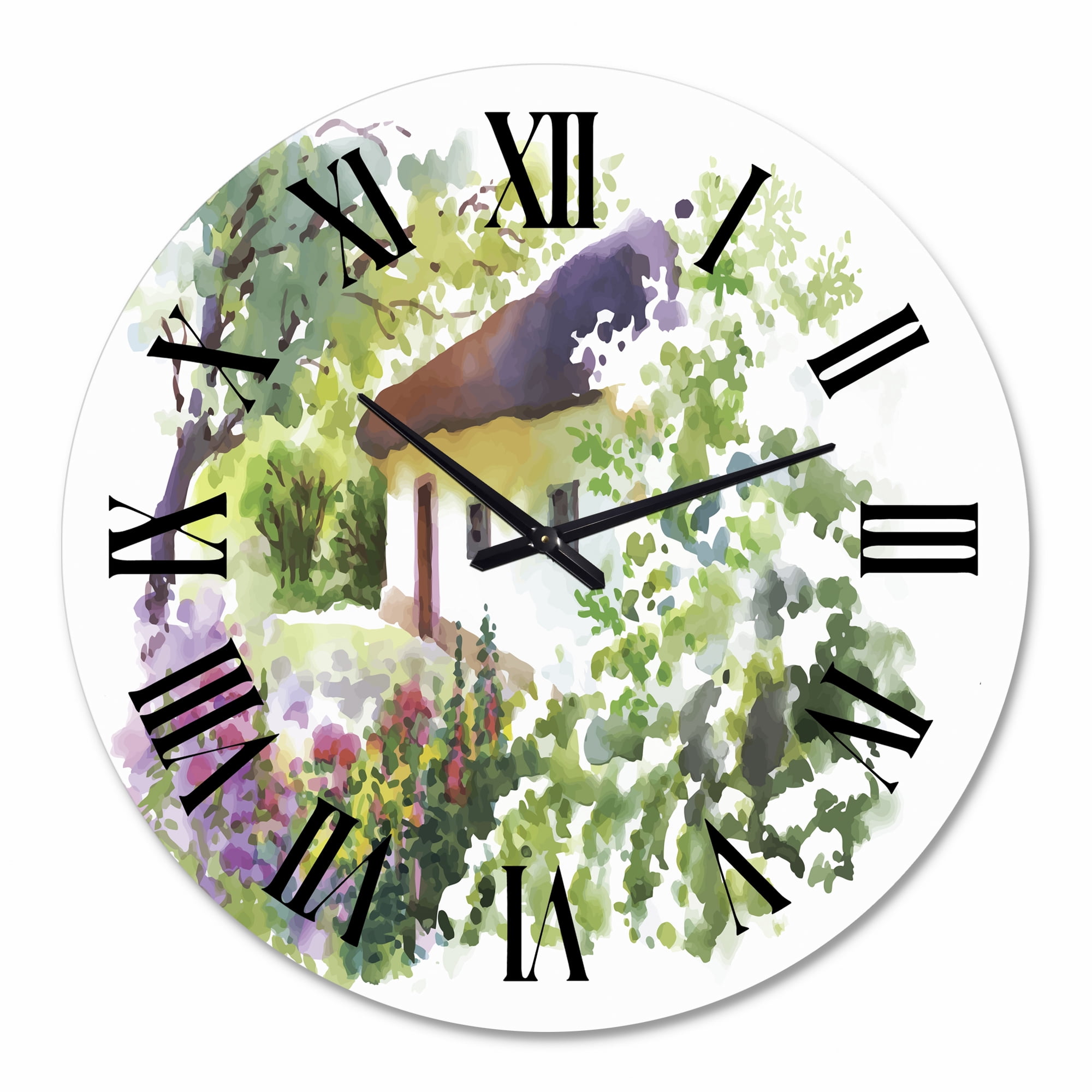 Designart 1" Quartz Traditional Wall Clock