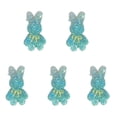 thumbnail image 2 of Decoraciones de Pascua, regalos de Pascua, adornos de Pascua, accesorios de conejito de peluche de Pascua, accesorios faciales, adornos de conejo de plástico, 2 of 6