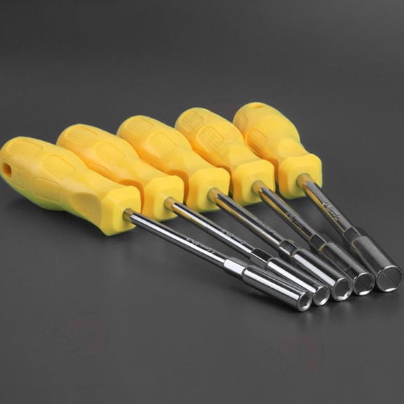 Socket Wrench Screw Driver Hex Nut Hand Tool Hex Socket Screwdriver 5.5Mm-10Mm 10Mm Fangkenuo