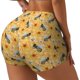 thumbnail image 1 of Balery Bee Wasp Pantalones cortos de entrenamiento estampados para mujer, sin costuras, ajustados, para gimnasio, yoga, correr, deportes, ejercicio activo, fitness.-XX-Large, 1 of 8