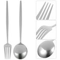 thumbnail image 4 of Shisuyan Dinnerware Set Silver 1 Set 8.1x1.8x0.2in, 4 of 9
