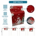 thumbnail image 6 of Red Christmas Table Runner - 70 Inch Long Snowman Xmas Tree Coastal Snowflake Starfish Cotton and Linen Blended Dress Scarves Farmhouse Table Runner for Kitchen Dining, Coffee Table, 13" x 70", 6 of 8