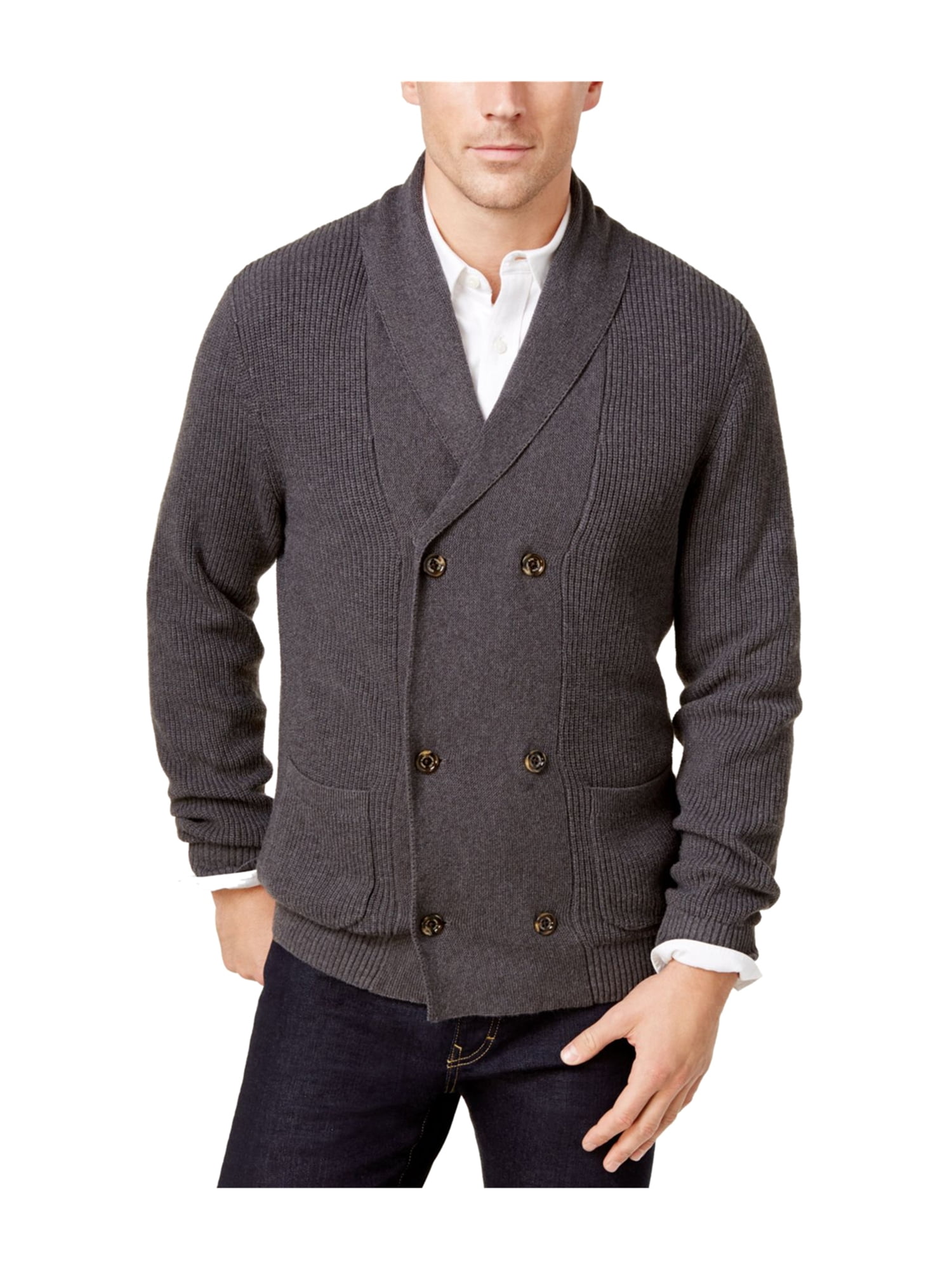 double breasted sweater mens