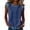 BBD53-Navy, variant on Lumtrix Sleeveless Tops For Women Dressy Summer Print Faux Denim Patchwork Tank Top Crewneck Loose Fit Tunics Blouses Vacation ShirtsKhaki 3XL