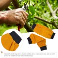 thumbnail image 4 of 1 Pair Heat Resistant Welding Sleeves Useful Arm Protection Sleeves (Yellow), 4 of 9