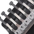 thumbnail image 3 of BIMZUC Sistema de Puente de Trémolo de Doble Balancín para Guitarra Eléctrica Floyd Rose Color Negro Mate (18.00 cm x 10.00 cm / 7.08 inches x 3.93 inches), 3 of 7