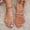 Silver, variant on PiGOGI Women's Metallic Thin Strap Flat Sandals Non-Slip Comfortable Slide Summer Silver 9.5