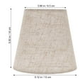 thumbnail image 2 of EIGTHTAIL Table Lamp Shade Fabric Light Bulb Cover Desk Lamp Shade Bedside Floor Lamp Shade, 2 of 7