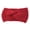 Red, variant on Soft Stretch Ear Warmer Headband Women Winter Cable Knit Headbands Hairbands, Black