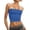 Blue, variant on Tube Tops for Women Dressy Casual Slimming Strapless Bandeau Top Y2k Going out Tops Summer Outfits