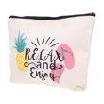 thumbnail image 4 of unbranded Bolsa Cosmética Impermeable De Y Lino Con Cierre Para Viaje Y Uso Diario, 4 of 8