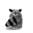 thumbnail image 4 of Raccoon Slippers - Medium, 4 of 4