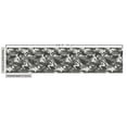 thumbnail image 2 of Camouflage Fabric by the Yard Upholstery, Monochrome Attire Pattern Camouflage Inside Vegetation Fashion Design Print, Decorative Fabric for DIY and Home Accents, 10 Yards, Grey Coconut by Ambesonne, 2 of 4