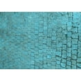 thumbnail image 1 of Ahgly Company Machine Washable Indoor Rectangle Transitional Dark Cyan Green Area Rugs, 8' x 10', 1 of 7
