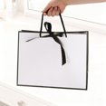 thumbnail image 4 of Unique Bargains 4 Pcs Gift Bags Simple Gift Packaging Black White, 4 of 5