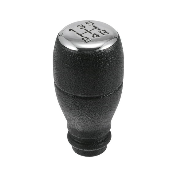 5 Speed Manual Gear Shift Knob - Stick Shifter Knob - for Citroen Berlingo 02-07 Plastic Black - 1 Pc