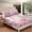 Rose Blanc, variante sur YST Ensemble de Literie Licorne pour Filles Taille Simple Mignon Arc-en-Ciel Licorne Drap-Housse Enfants Dessin Animé Kawaii Mignon Draps Licorne Rose Étoiles Fantaisie Décoration Chambre Filles Ados Enfant, Sans Drap Plat