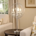 thumbnail image 6 of Benjara Shine 31" Table Lamp- Chandelier Style- Crystal and Metal- Chrome, 6 of 7