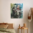 thumbnail image 6 of Suicide Squad Joker Harley Quinn Canvas Decorative Poster Art Picture Painting Bedroom Painting Decor Dinner Room Living Room Posters Gift Unframe Wall Poster 8"x10", 6 of 7