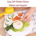 thumbnail image 3 of Semicircle Rice Spoon Mold Non-stick Diy Sushi Mold Rice Ball Scoop Spoons, 3 of 5