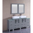 thumbnail image 1 of Mercury Import Group AGR224RCCWG2S 72 in. Bosconi Double Vanity Set - Gray, 1 of 1