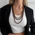 thumbnail image 3 of LICEWO Convenient Adjustable Stackable Wood Bead Retro Necklace For Stylish Daily Use, 3 of 18