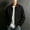 Black, variant on Men's Workwear Jacket with Pockets Lapel Collar Casual