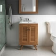 thumbnail image 2 of Modway Birdie 24" Bathroom Vanity in Natural White, 2 of 9