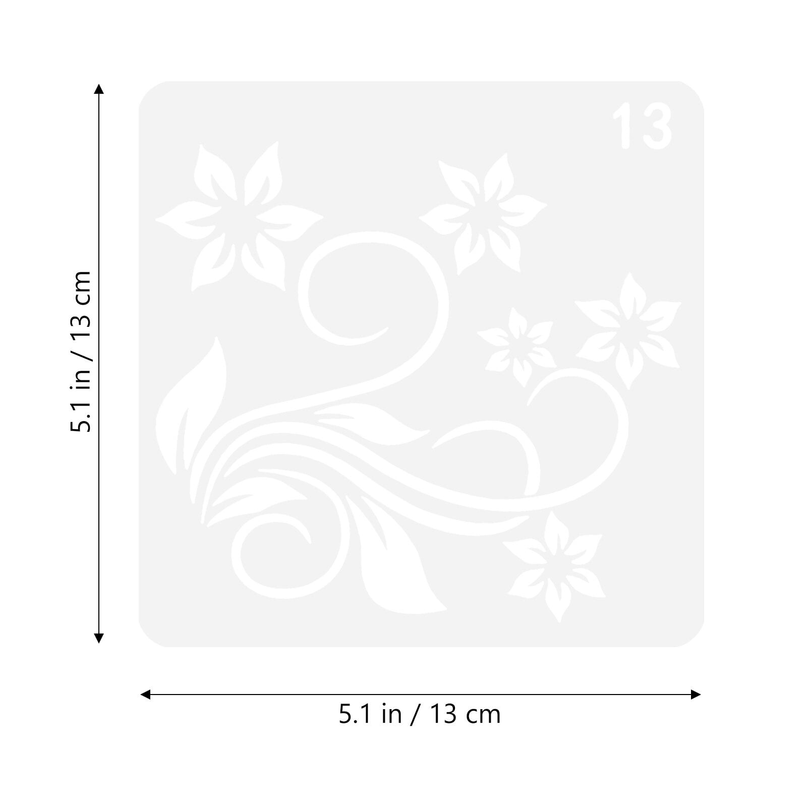 20pcs Drawing Stencils Children Painting Stencils Plastic Stencils