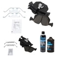 thumbnail image 2 of TRQ Brake Pad Ceramic Front & Rear Kit w/Chemicals for BMW 330i 330Ci 330Xi X3 BFA15293 Fits select: 2006 BMW M 3.0SI, 2007-2008 BMW Z4 3.0SI, 2 of 4