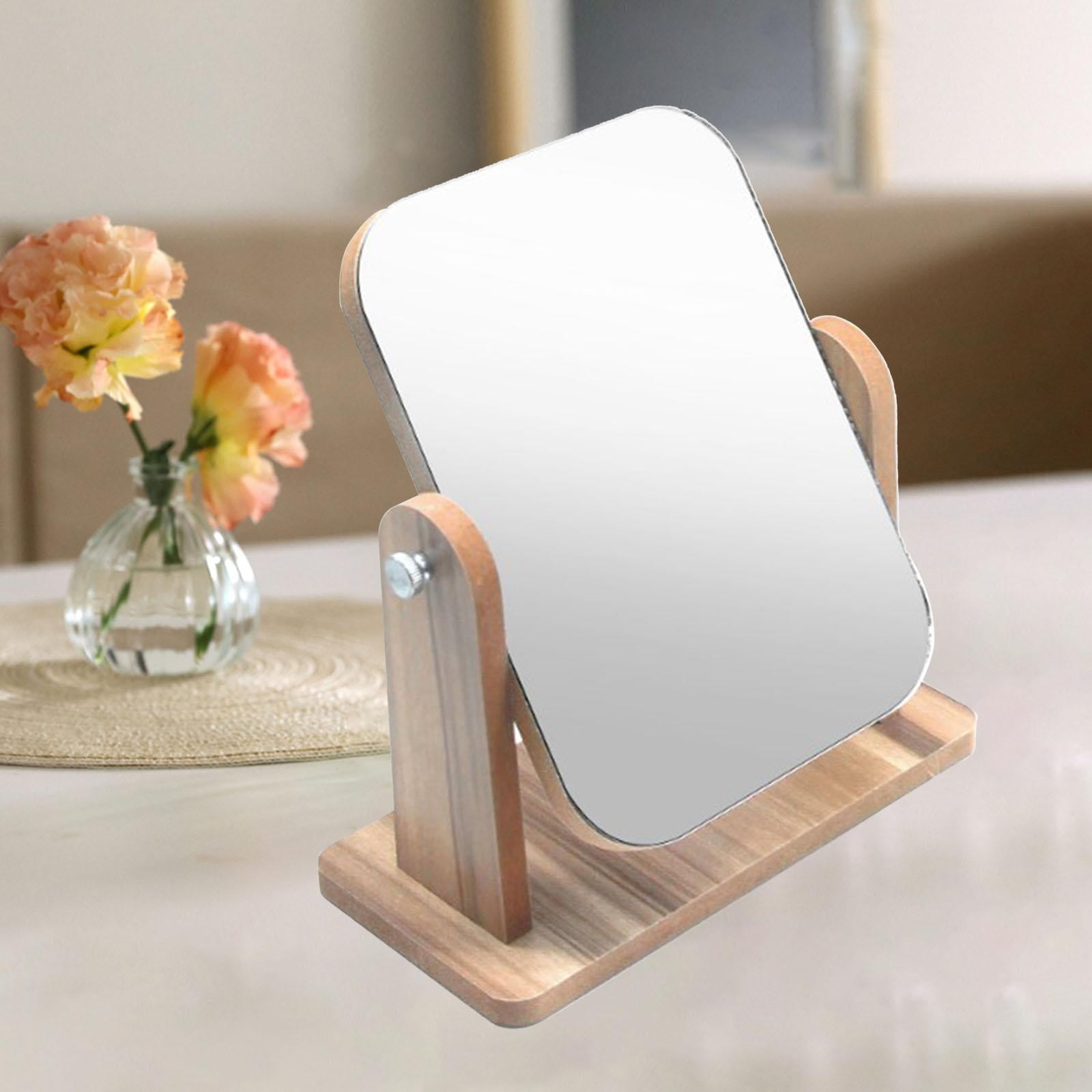 Decorative Table Mirror Rectangular Make for Bedroom Table or Bathroom