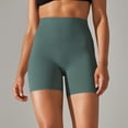 thumbnail image 2 of Pantalones cortos de Yoga para mujer, mallas deportivas transpirables de cintura alta para correr y hacer ejercicio en verano, 2 of 4