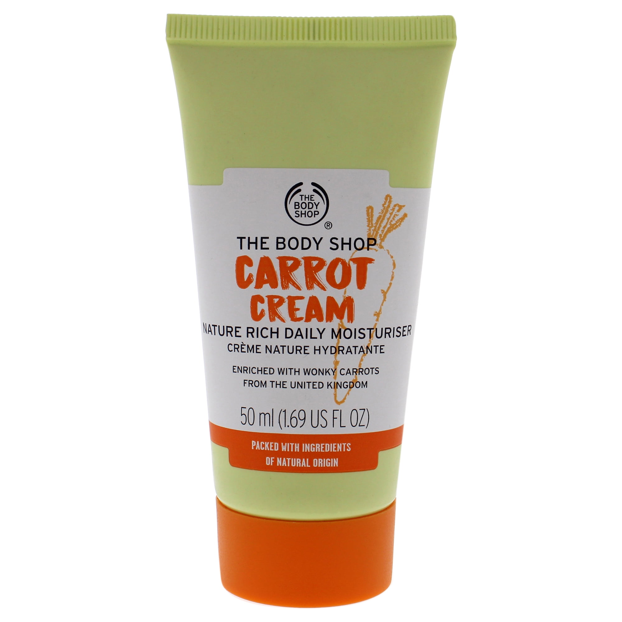 Carrot Cream Nature Rich Daily Moisturiser by The Body Shop for Unisex