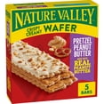 thumbnail image 3 of (2 pack) Nature Valley Crispy Creamy Wafer Bars, Pretzel Peanut Butter, 5 Bars, 6.5 oz, 3 of 16