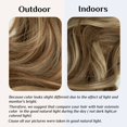 thumbnail image 5 of Extensiones de pelo sintético con línea de cabello natural, tipo «full cap» instantáneo, 5 of 5