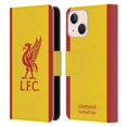 thumbnail image 1 of Head Case Designs Officially Licensed Liverpool Football Club 2021/22 Third Leather Book Wallet Case Cover Compatible with Apple iPhone 13 Mini, 1 of 6