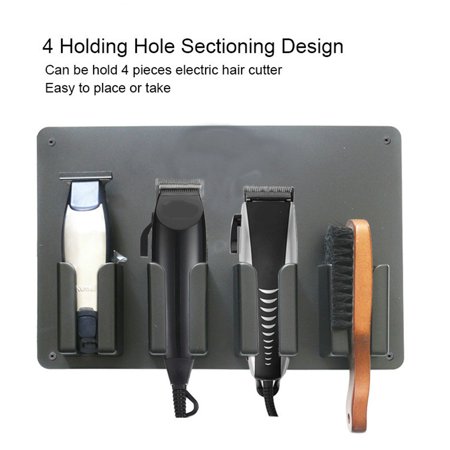Barber Shop Salon Hair Clipper Cutter Trimmer Brush Tools Holder