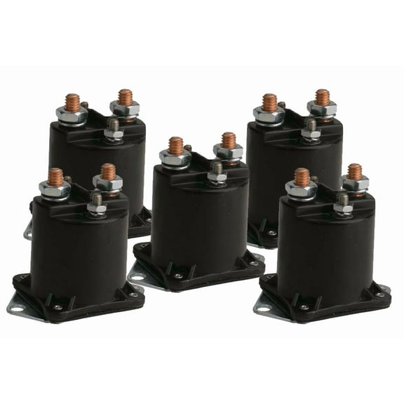 Club Car DS Electric Golf Cart 36 Volt Solenoid (1976-1998) | Set of 5