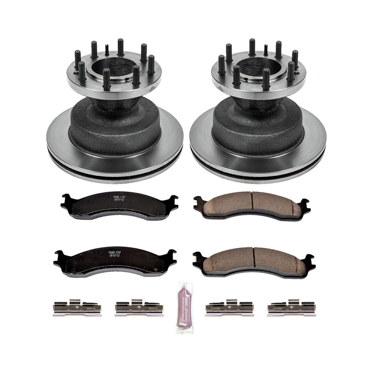 Power Stop Front Stock Replacement Brake Pad and Rotor Kit KOE5084
