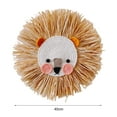 thumbnail image 4 of Yoone Attractive Hanging Pendant Wall Mounted Cotton Rope Lion Shape Knitted Wall Ornament for Home, 4 of 6