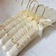 thumbnail image 2 of 10 Pcs Non-Slip Hanger White Hangers Sweater Hangers Skirt Hangers Padded Hangers for Women Clothing, 2 of 5