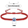 thumbnail image 2 of 2 Pcs Evil Eye Bracelets 7 Knot Lucky Bracelet Adjustable String Amulet for Women Men Teen Boys Girls, 2 of 4