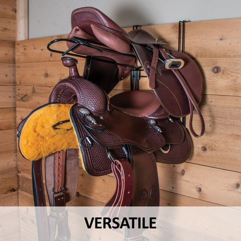 S For Sale Uk 2-Pack Heavy Duty Wall Mount Saddle Racks - Double Bar ...