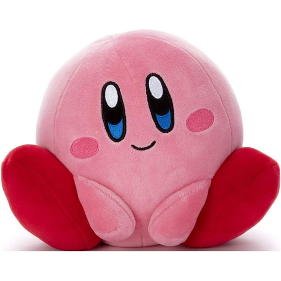 Kirby Mocchi Mocchi GameStyle Plush Toy, Size S, Kirby, Height Approx. 5.9 inches (15 cm)