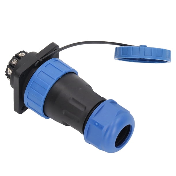 Enchufe Y Enchufe Conector De Aviación, Conector De Alimentación Impermeable IP68, Conectores De Cable De Alimentación De 380V 45A, Conectores De Enchufe De Pasador