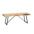 thumbnail image 7 of Afterglow Outdoor Bench, Terrafab Material Top with Steel Legs, Perfect for Outdoor Indoor, 7 of 7
