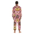 thumbnail image 4 of FORMRS Onesies Pajama for Adults Unisex Hoodie Winter Jumpsuit One Piece Sleepwear, Sizes S-2XL, Cute Doughnuts Pattern, 4 of 7
