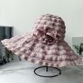 thumbnail image 2 of Pxiakgy Sun Hats for Women 2025 Trendy Women Folding Vintage Outdoor Sun Hats for Beach Garden Travelling Pp1 One Size, 2 of 6